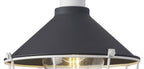 Starboard Semi Flush Ceiling Light