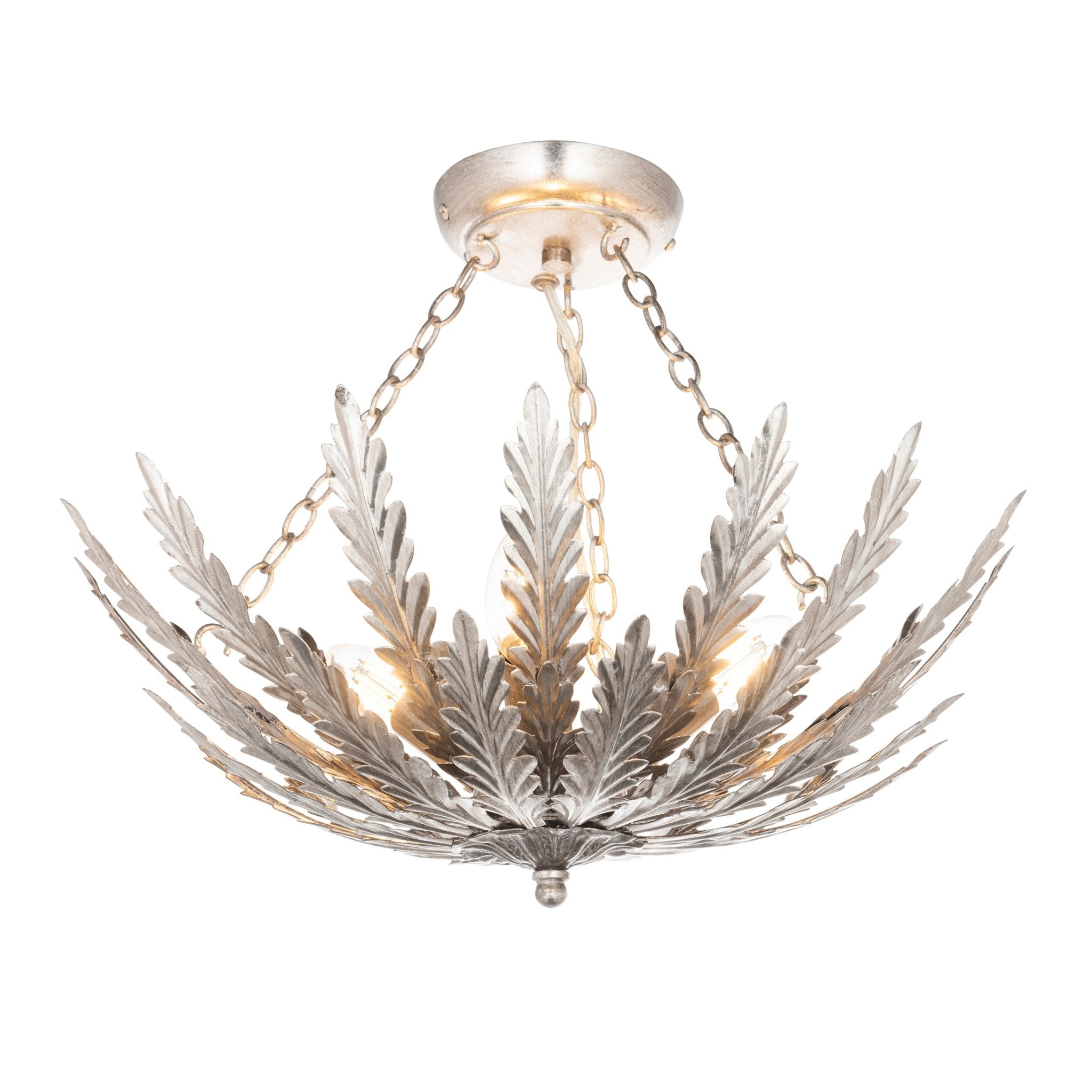 Endon - Delphine Semi Flush Light - Luminosity Designs Ltd