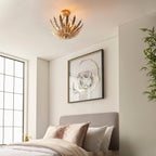 Endon - Delphine Semi Flush Light - Luminosity Designs Ltd