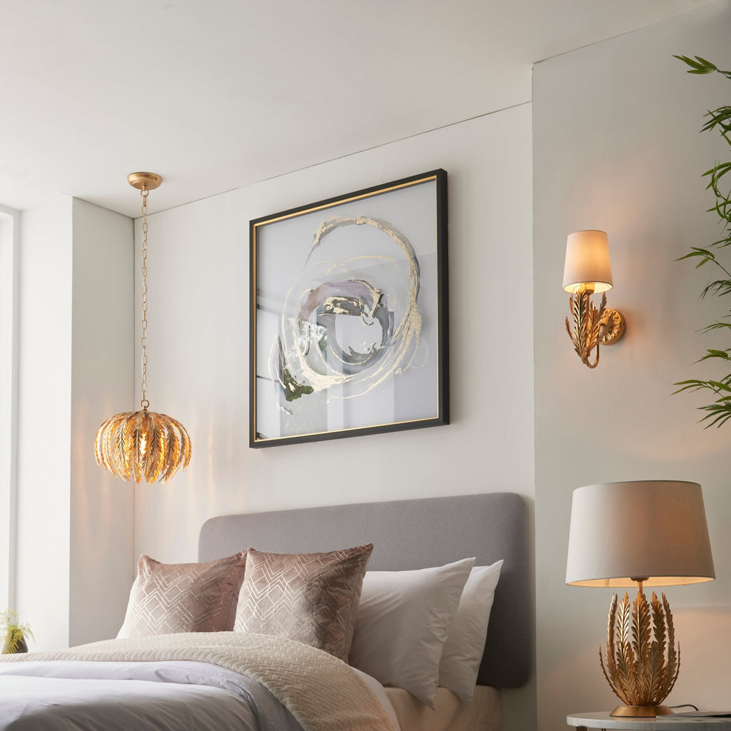 Endon - Delphine Table Lamp with Shade - Luminosity Designs Ltd