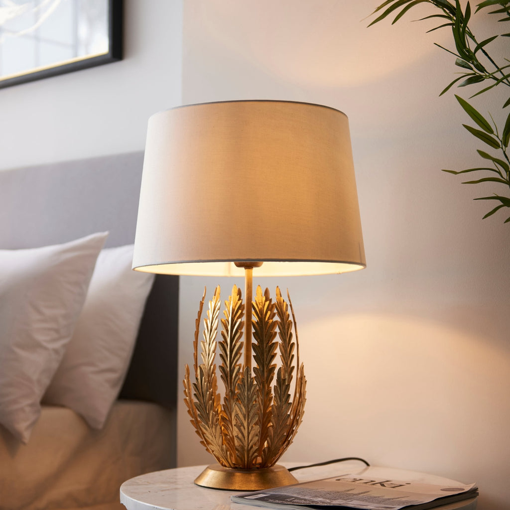 Endon - Delphine Table Lamp with Shade - Luminosity Designs Ltd