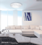 Mantra - Diamante II, High Powered, Sparkle Ceiling Light - Luminosity Designs Ltd