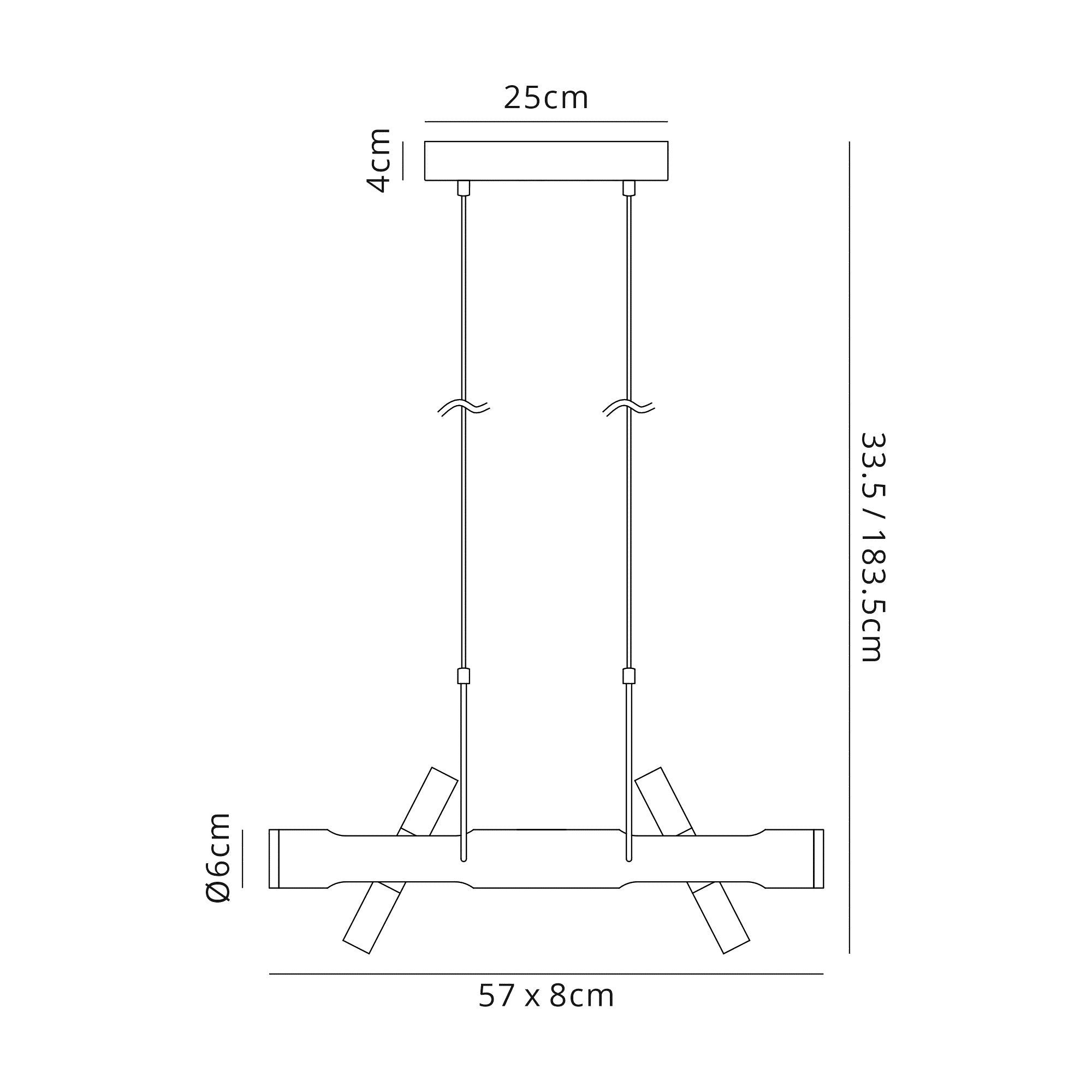 Luminosity Designs - Direction Bar Pendant - Luminosity Designs Ltd