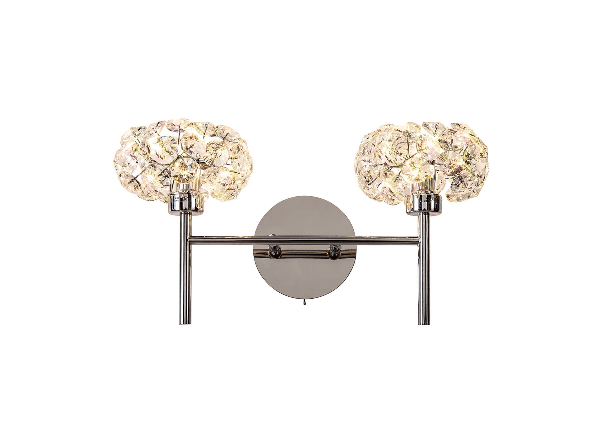Luminosity Designs - Double Baron Opulence Wall Light - Luminosity Designs Ltd