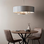 Luminosity Designs - Dove Armed Pendant and Shade - Luminosity Designs Ltd