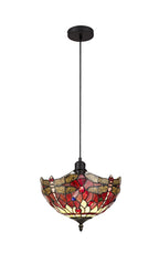 Summer Tiffany Uplighter Pendant - PRE ORDERS ONLY