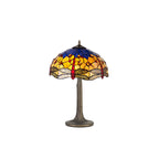 Blue and Yellow Summer Tiffany Table Lamp