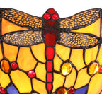 Blue and Yellow Summer Chandelier Style Uplighter Pendant