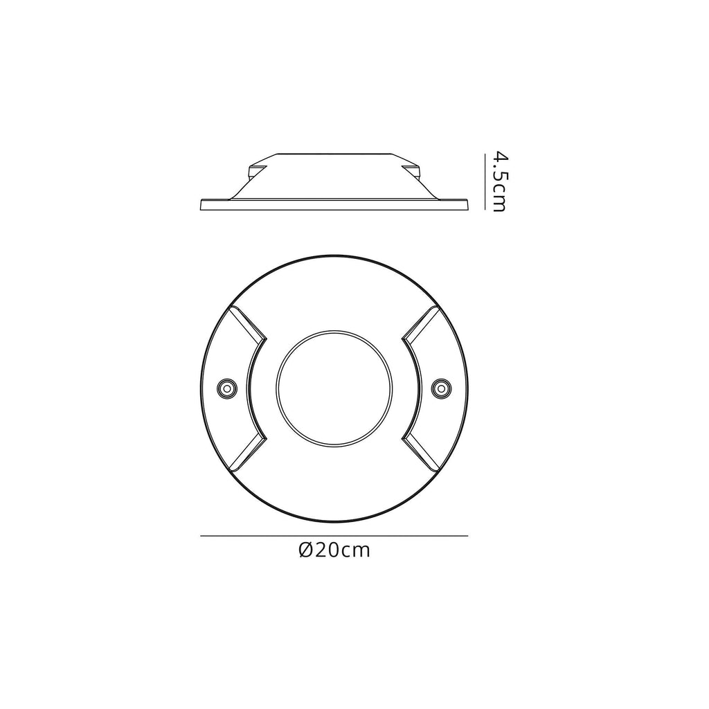 Luminosity Designs - Drive Weight Resistant Floor Light - Luminosity Designs Ltd