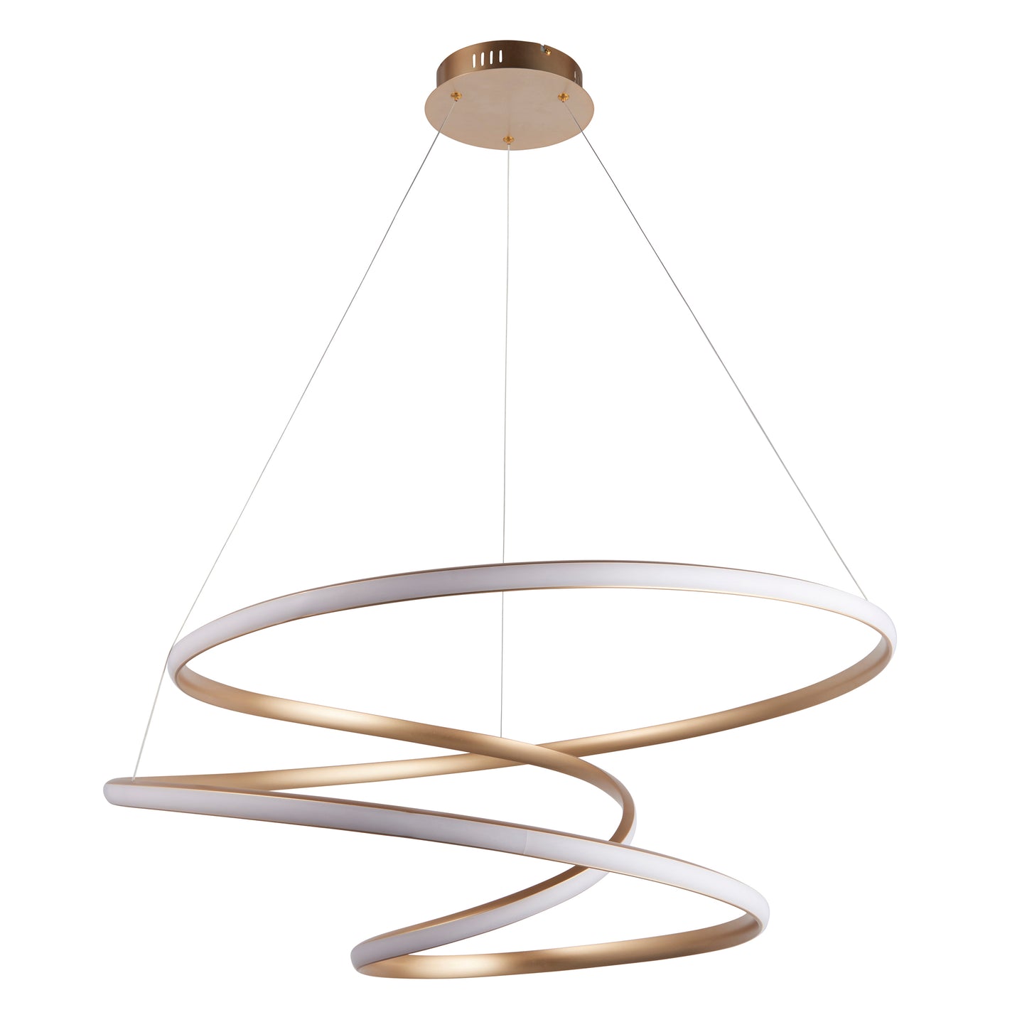 Eddy Satin Gold Neon Light