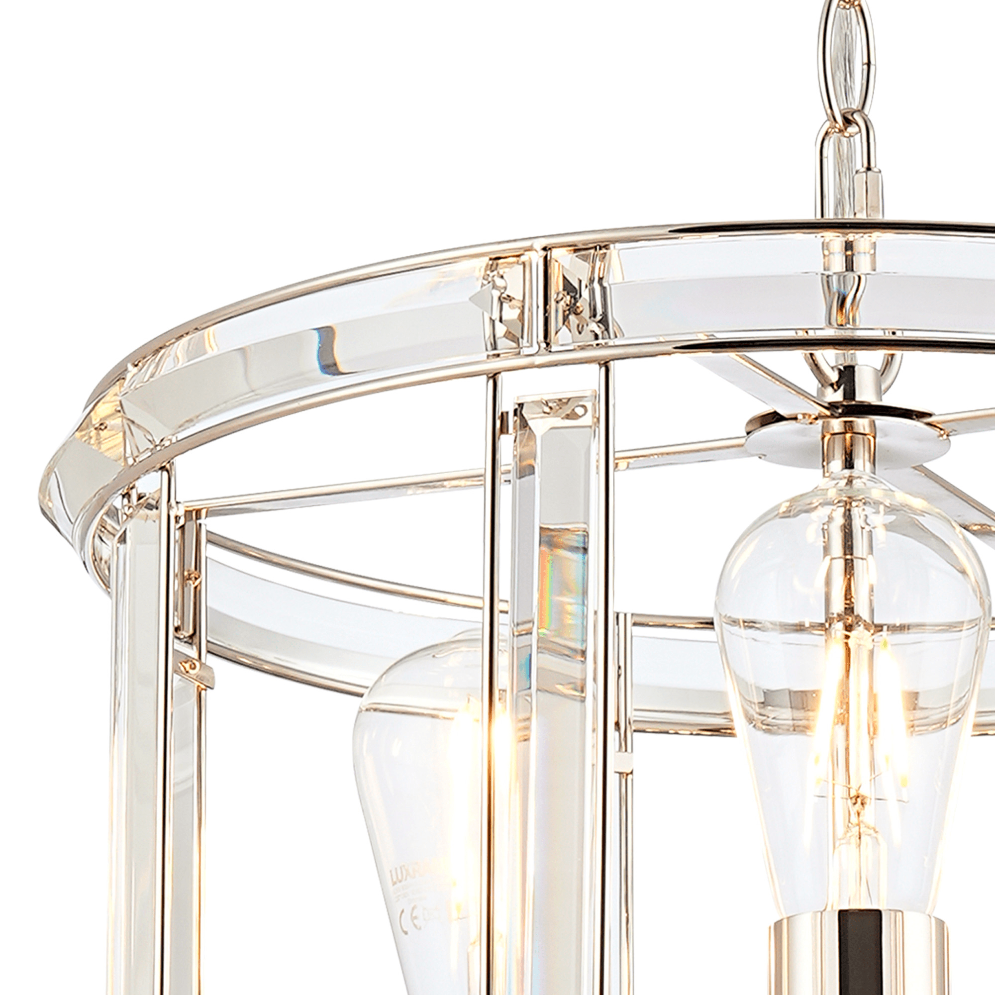 Luminosity Designs - Elsa Crystal Column Lantern - Luminosity Designs Ltd