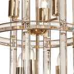Luminosity Designs - Elsa Crystal Column Lantern - Luminosity Designs Ltd