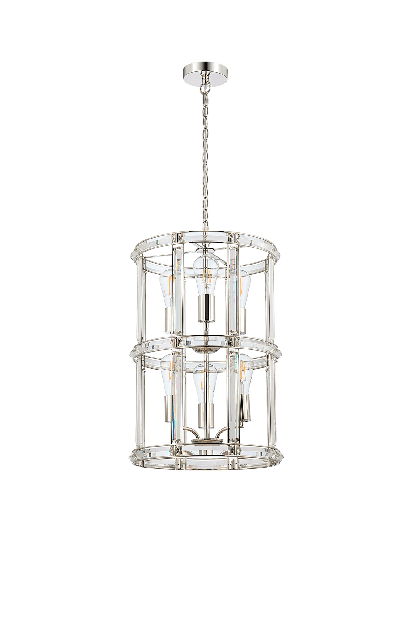 Luminosity Designs - Elsa Crystal Column Lantern - Luminosity Designs Ltd