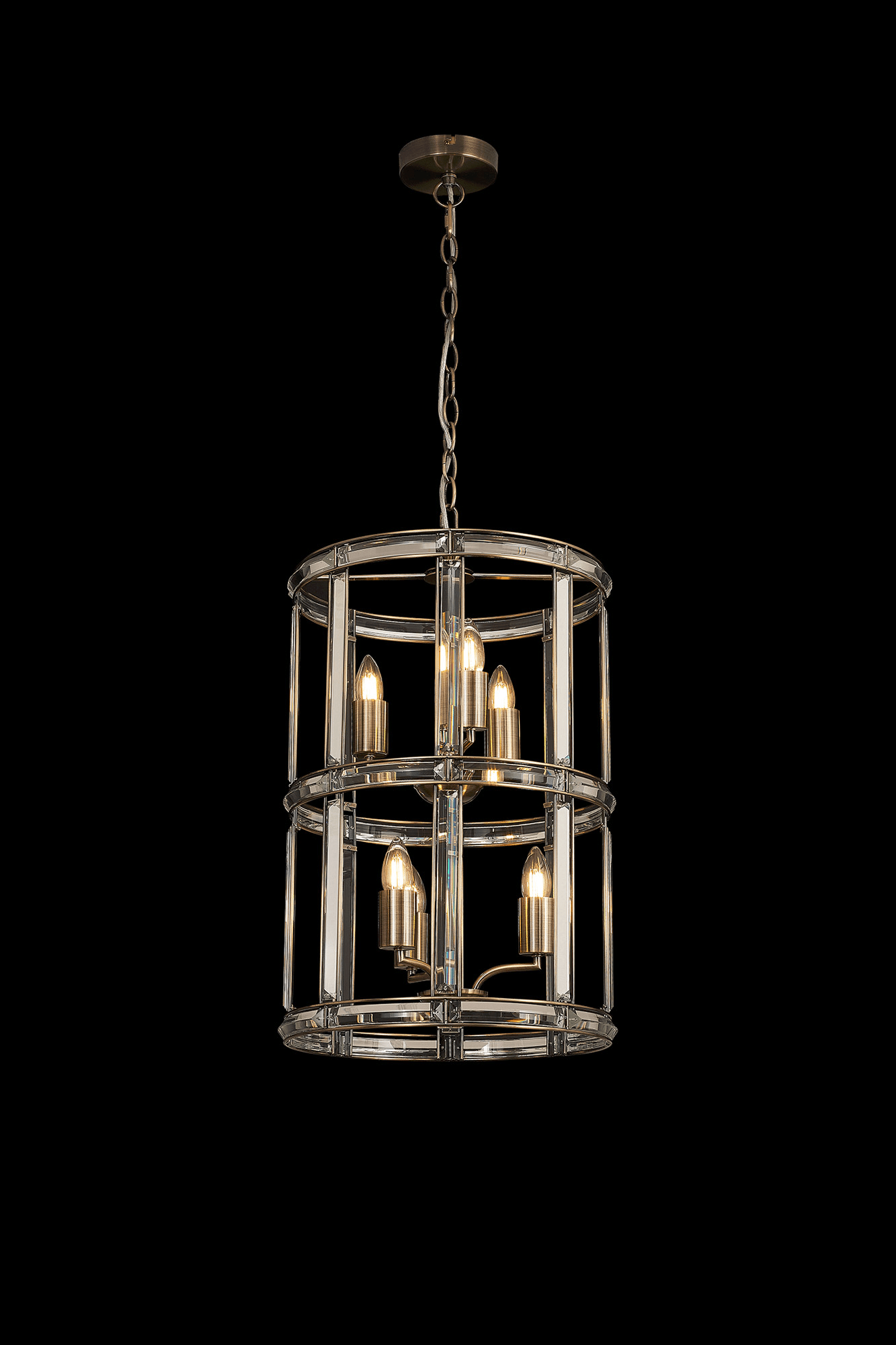 Luminosity Designs - Elsa Crystal Column Lantern - Luminosity Designs Ltd