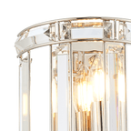 Luminosity Designs - Elsa Crystal Curved Wall Light - Luminosity Designs Ltd