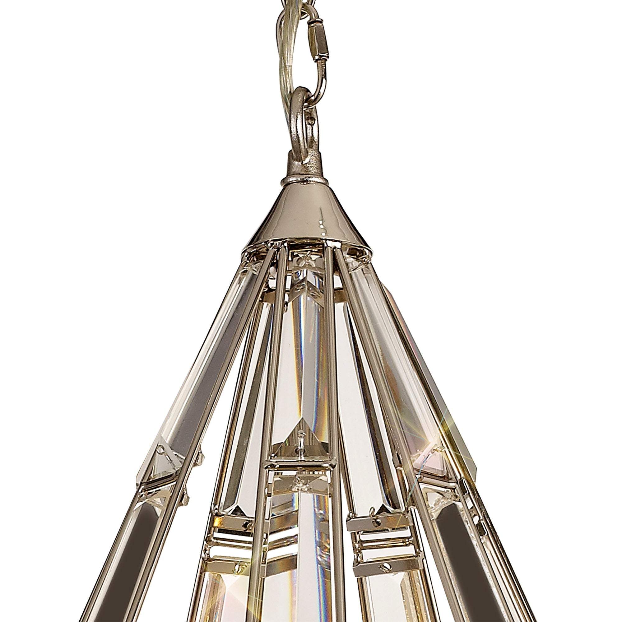 Luminosity Designs - Elsa Crystal Diamond Lantern - Luminosity Designs Ltd