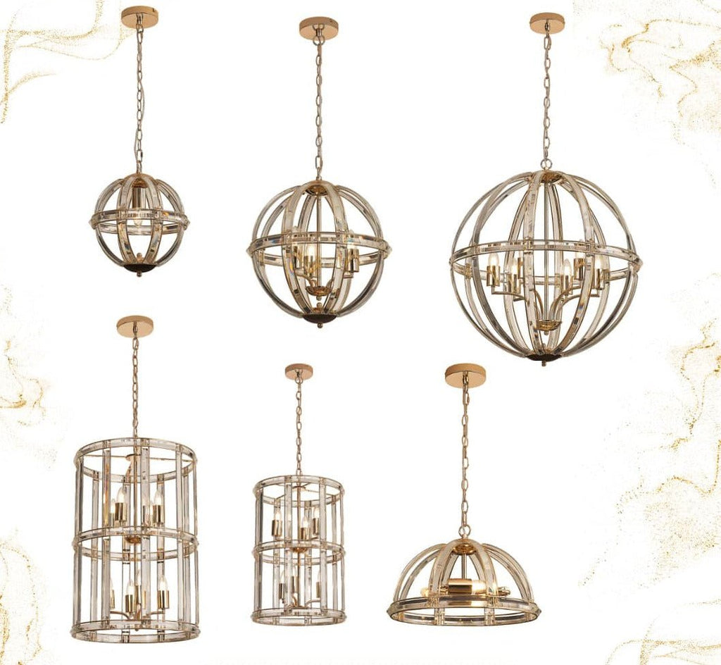 Luminosity Designs - Elsa Crystal Half Round Wall Light - Luminosity Designs Ltd