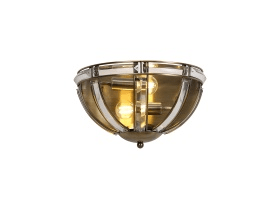 Luminosity Designs - Elsa Crystal Half Round Wall Light - Luminosity Designs Ltd