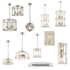 Luminosity Designs - Elsa Crystal Half Round Wall Light - Luminosity Designs Ltd