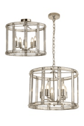 Luminosity Designs - Elsa Crystal Lantern - Pendant or Flush - Luminosity Designs Ltd
