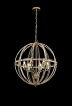 Luminosity Designs - Elsa Crystal Large Globe Lantern - Luminosity Designs Ltd