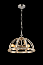 Luminosity Designs - Elsa Crystal Medium Half Lantern - Luminosity Designs Ltd