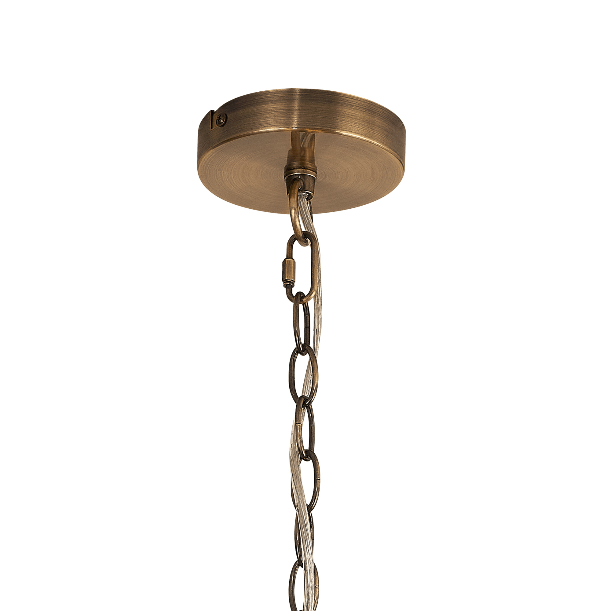 Luminosity Designs - Elsa Crystal Medium Half Lantern - Luminosity Designs Ltd