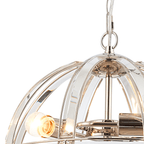 Luminosity Designs - Elsa Crystal Medium Half Lantern - Luminosity Designs Ltd