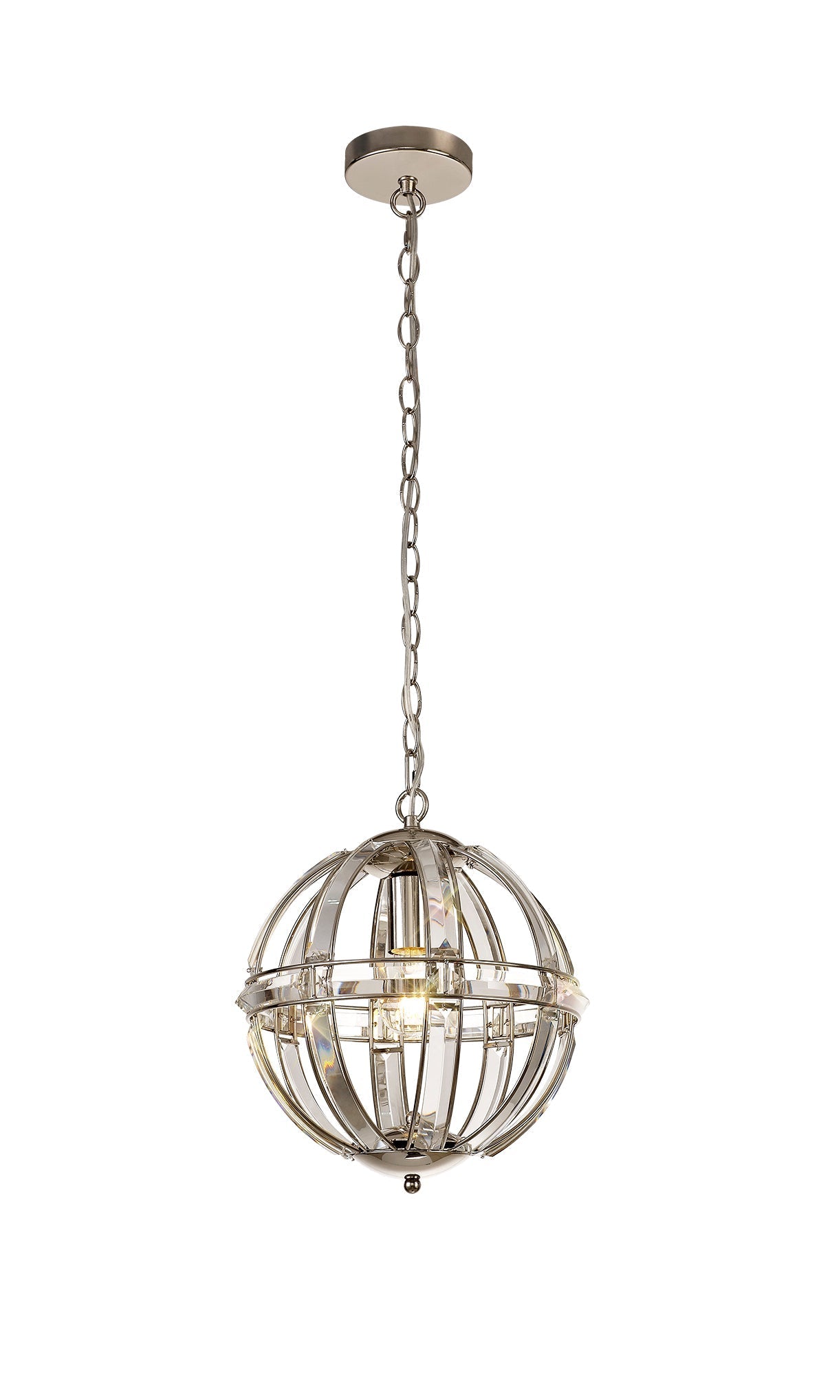 Luminosity Designs - Elsa Crystal Small Globe Lantern - Luminosity Designs Ltd