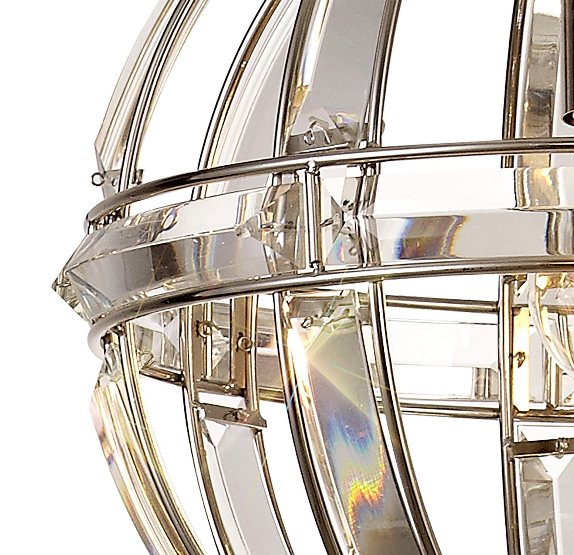 Luminosity Designs - Elsa Crystal Small Globe Lantern - Luminosity Designs Ltd