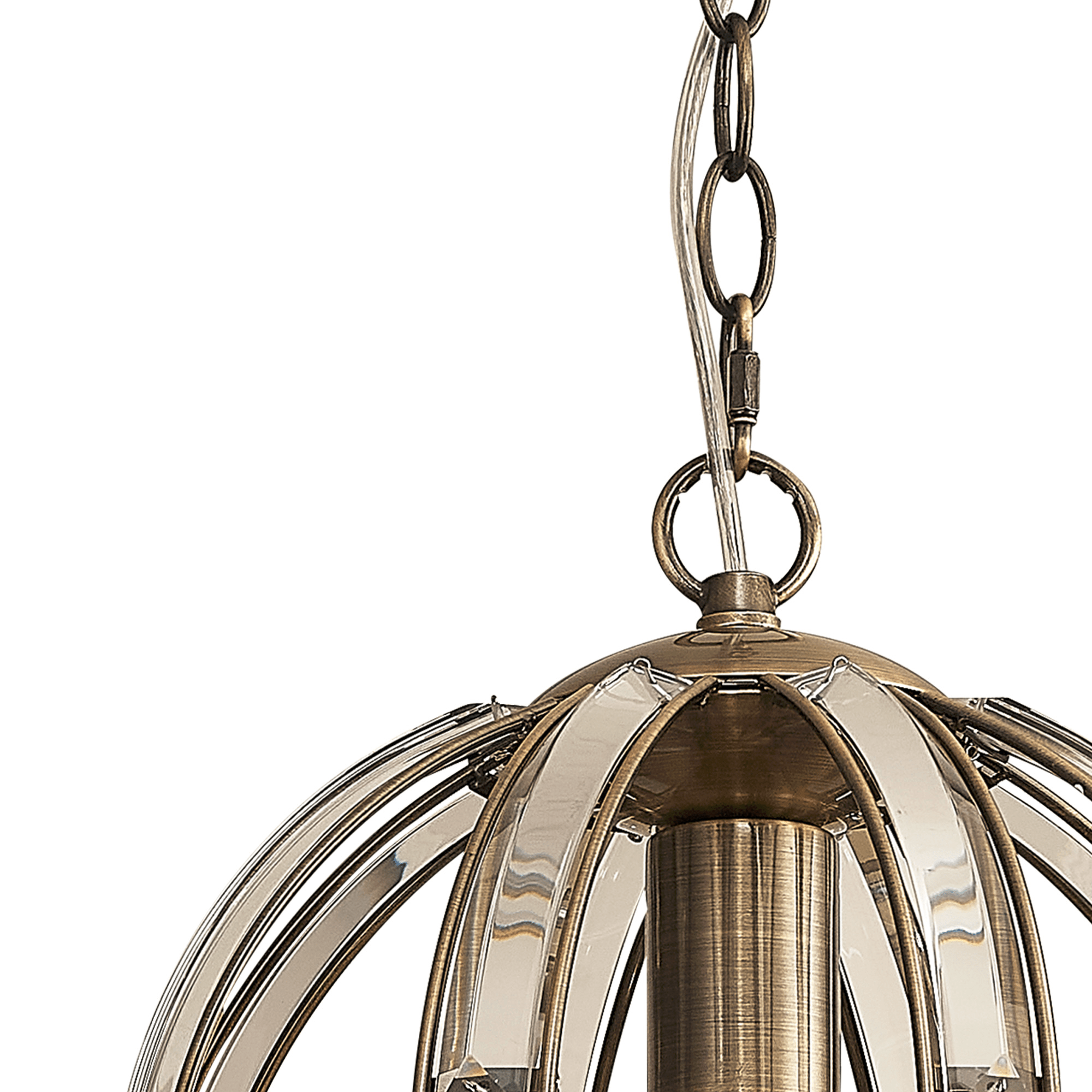 Luminosity Designs - Elsa Crystal Small Globe Lantern - Luminosity Designs Ltd