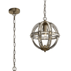 Luminosity Designs - Elsa Crystal Small Globe Lantern - Luminosity Designs Ltd