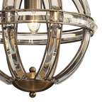 Luminosity Designs - Elsa Crystal Small Globe Lantern - Luminosity Designs Ltd