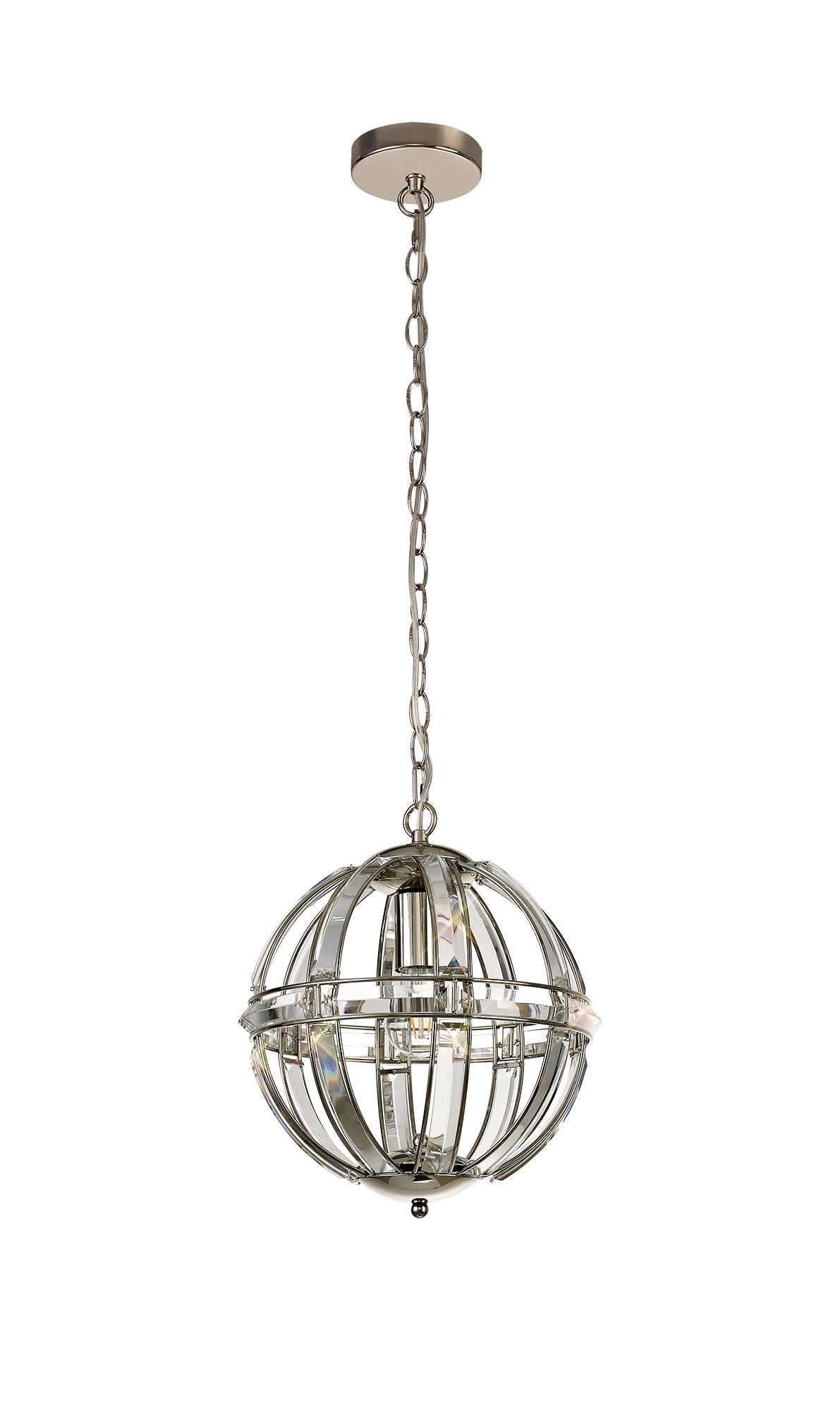 Luminosity Designs - Elsa Crystal Small Globe Lantern - Luminosity Designs Ltd
