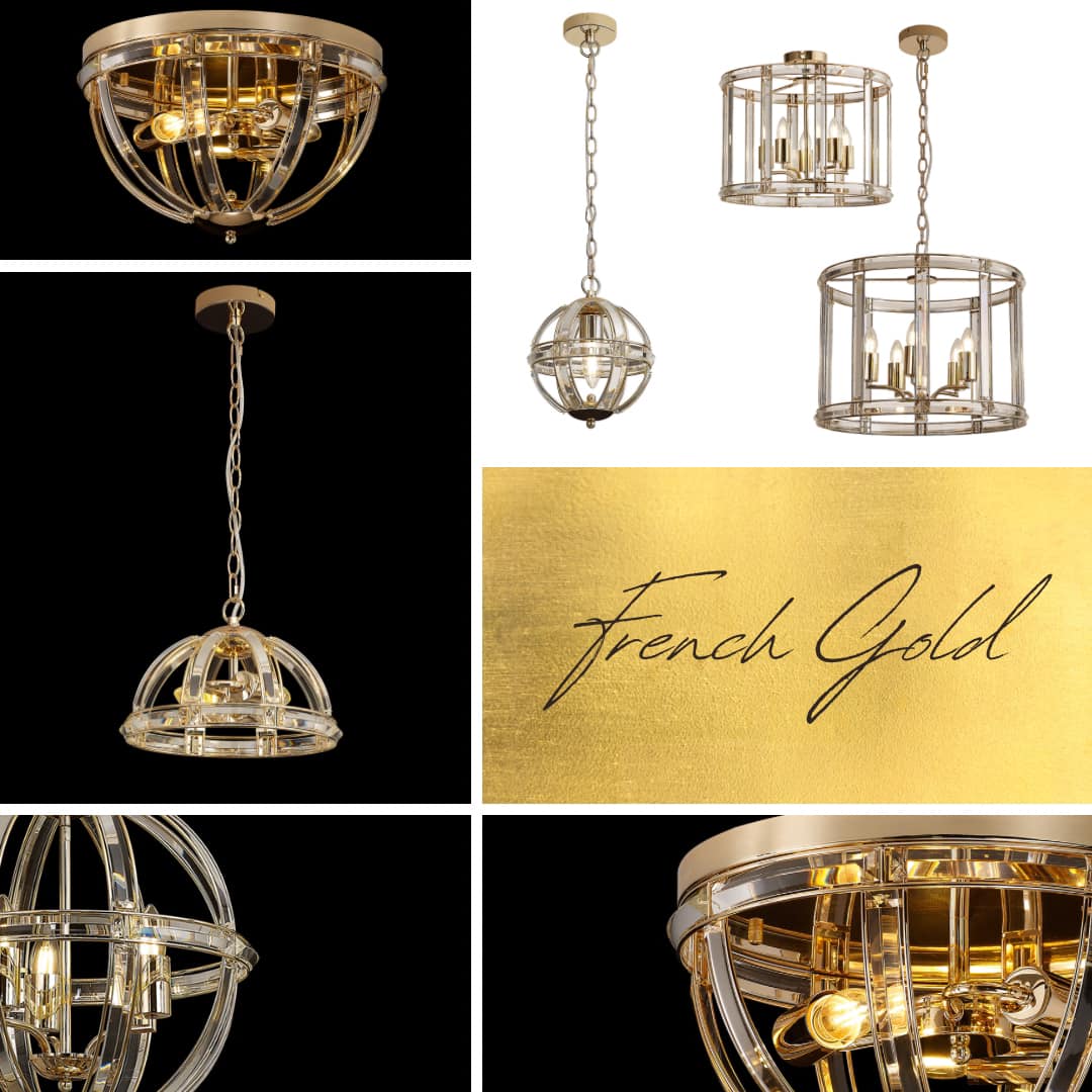 Luminosity Designs - Elsa Crystal Small Globe Lantern - Luminosity Designs Ltd