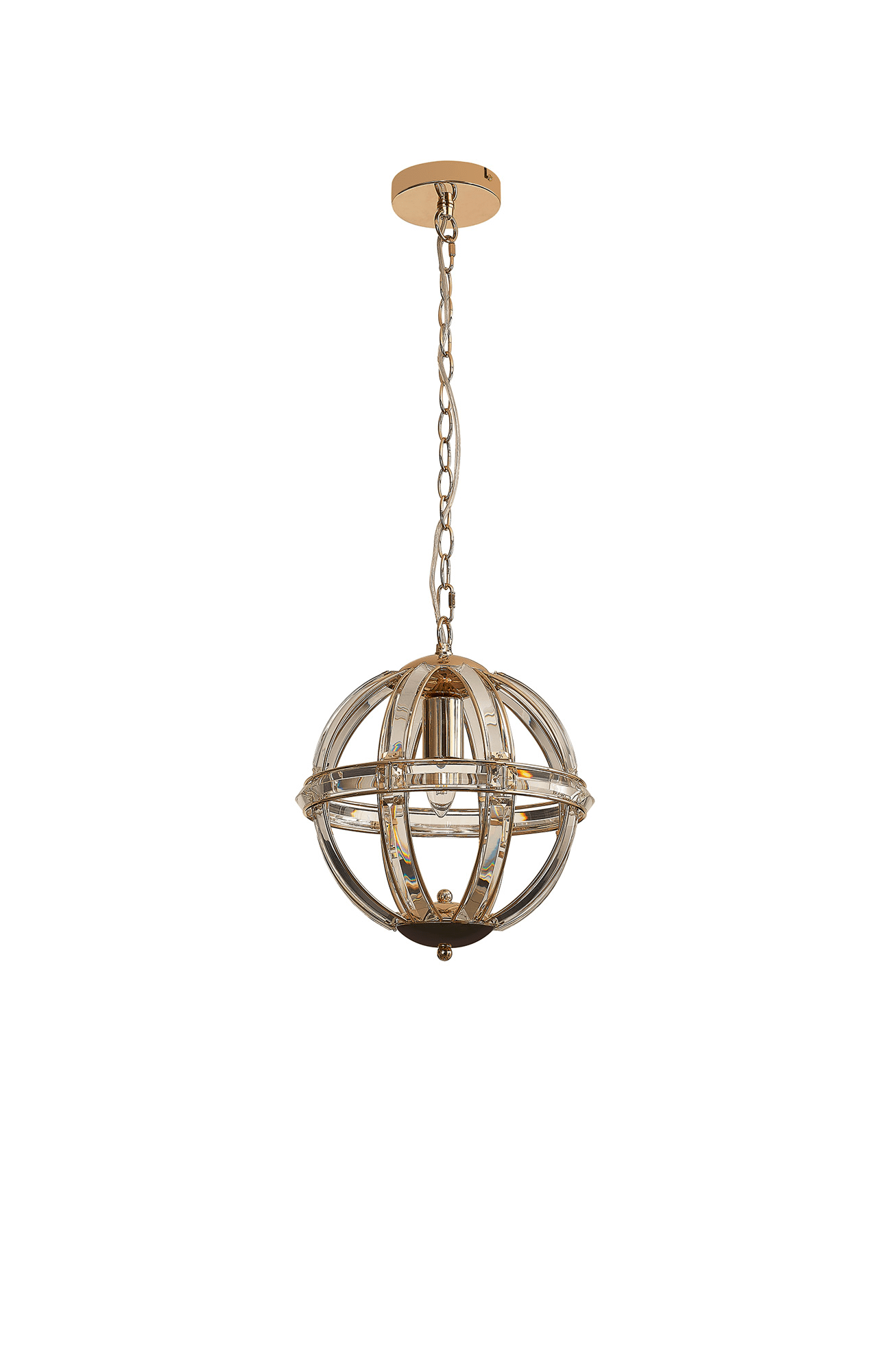 Luminosity Designs - Elsa Crystal Small Globe Lantern - Luminosity Designs Ltd