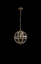 Luminosity Designs - Elsa Crystal Small Globe Lantern - Luminosity Designs Ltd