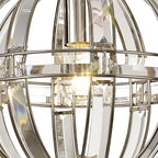 Luminosity Designs - Elsa Crystal Small Globe Lantern - Luminosity Designs Ltd