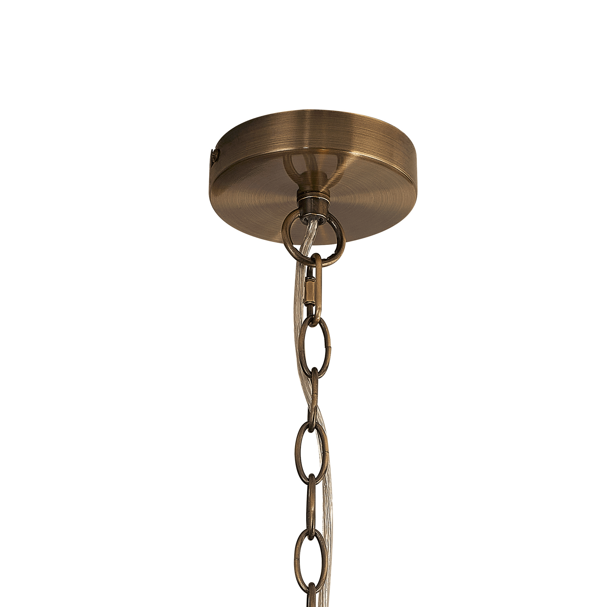 Luminosity Designs - Elsa Crystal Small Half Globe Lantern - Luminosity Designs Ltd