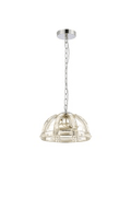 Luminosity Designs - Elsa Crystal Small Half Globe Lantern - Luminosity Designs Ltd