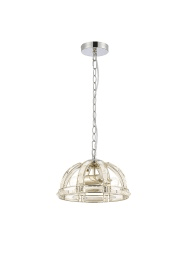 Luminosity Designs - Elsa Crystal Small Half Globe Lantern - Luminosity Designs Ltd