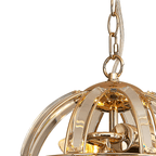 Luminosity Designs - Elsa Crystal Small Half Globe Lantern - Luminosity Designs Ltd