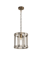 Luminosity Designs - Elsa Crystal Small Lantern - Pendant or Flush - Luminosity Designs Ltd