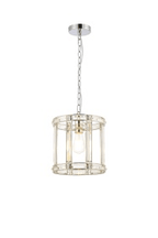 Luminosity Designs - Elsa Crystal Small Lantern - Pendant or Flush - Luminosity Designs Ltd