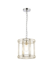 Luminosity Designs - Elsa Crystal Small Lantern - Pendant or Flush - Luminosity Designs Ltd