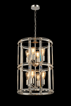 Luminosity Designs - Elsa Medium Crystal Column Lantern - Luminosity Designs Ltd