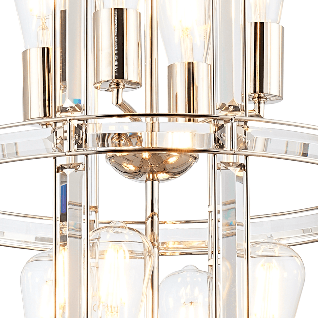 Luminosity Designs - Elsa Medium Crystal Column Lantern - Luminosity Designs Ltd