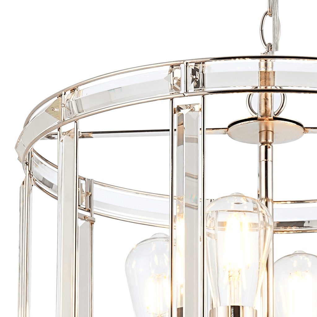 Luminosity Designs - Elsa Medium Crystal Column Lantern - Luminosity Designs Ltd