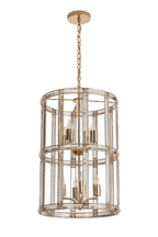 Luminosity Designs - Elsa Medium Crystal Column Lantern - Luminosity Designs Ltd