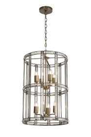 Luminosity Designs - Elsa Medium Crystal Column Lantern - Luminosity Designs Ltd
